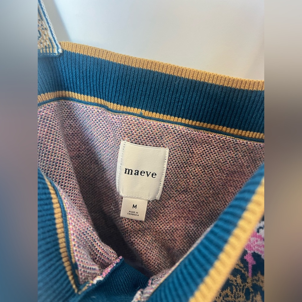 Maeve x‎ Anthropologie cropped sweater tank Medium - Picture 8 of 8